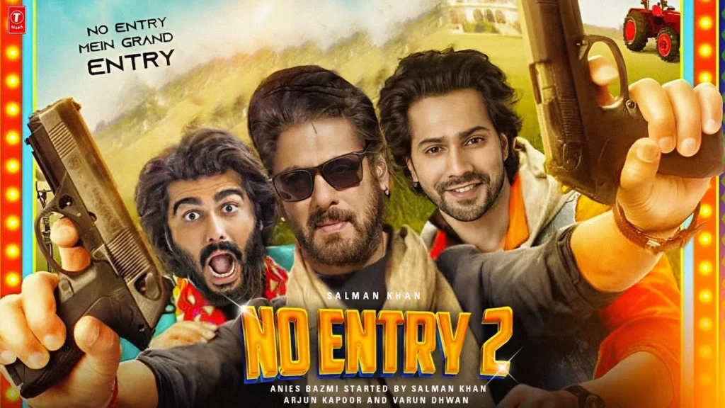    No Entry 2 most trending movie coming out in 2025 